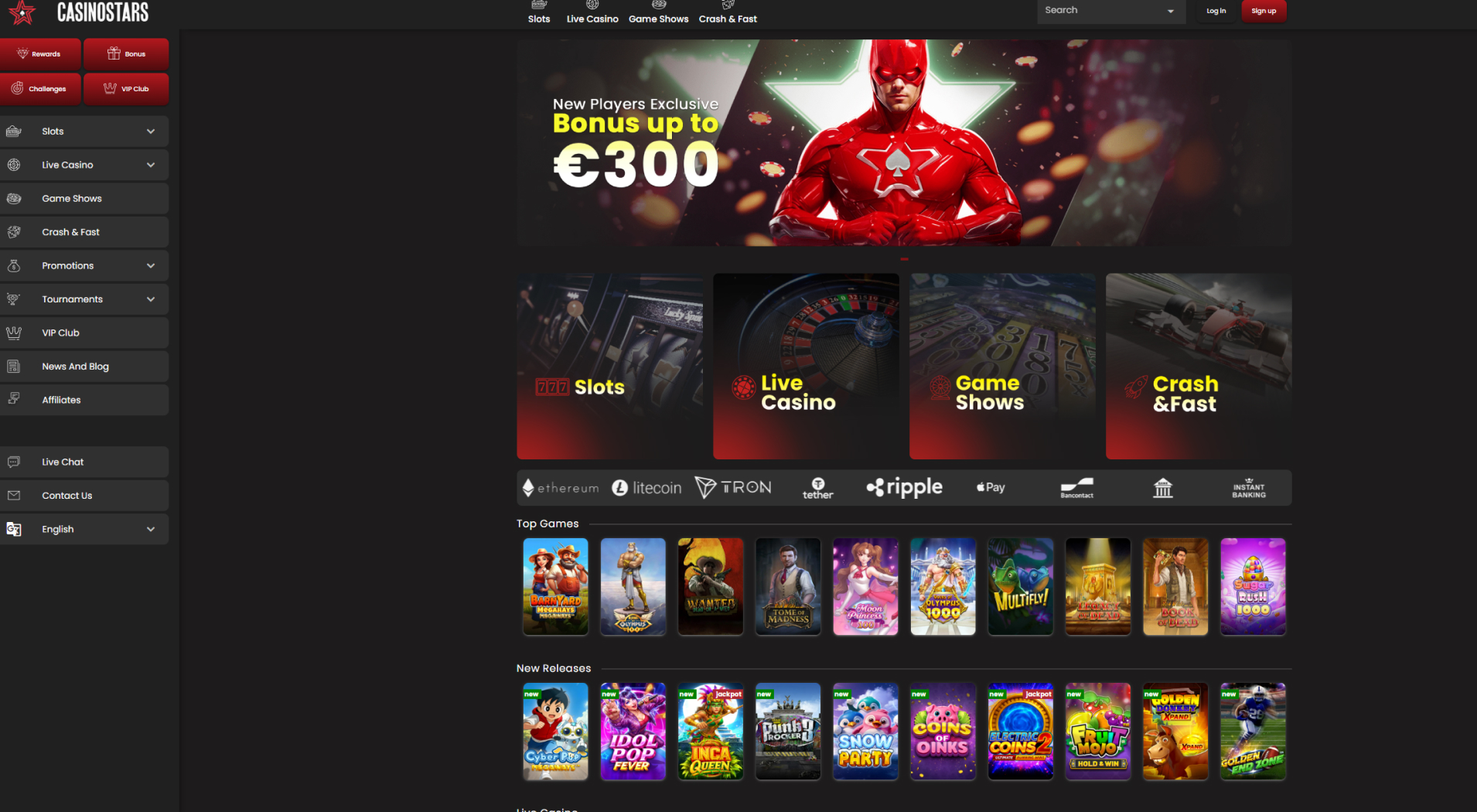 8. CasinoStar- Bonus popolare del casinò ecoPayz